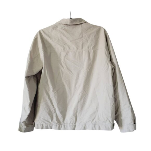 Pierre Cardin 90s Nylon Sport Tenniscore Preppy Academia Sorority Jacket M - Picture 2 of 7